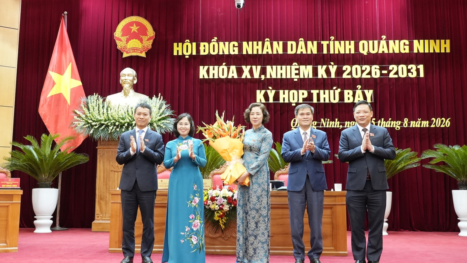 Bà Vũ Thị Mai Anh được bầu giữ chức Phó Chủ tịch UBND tỉnh Quảng Ninh