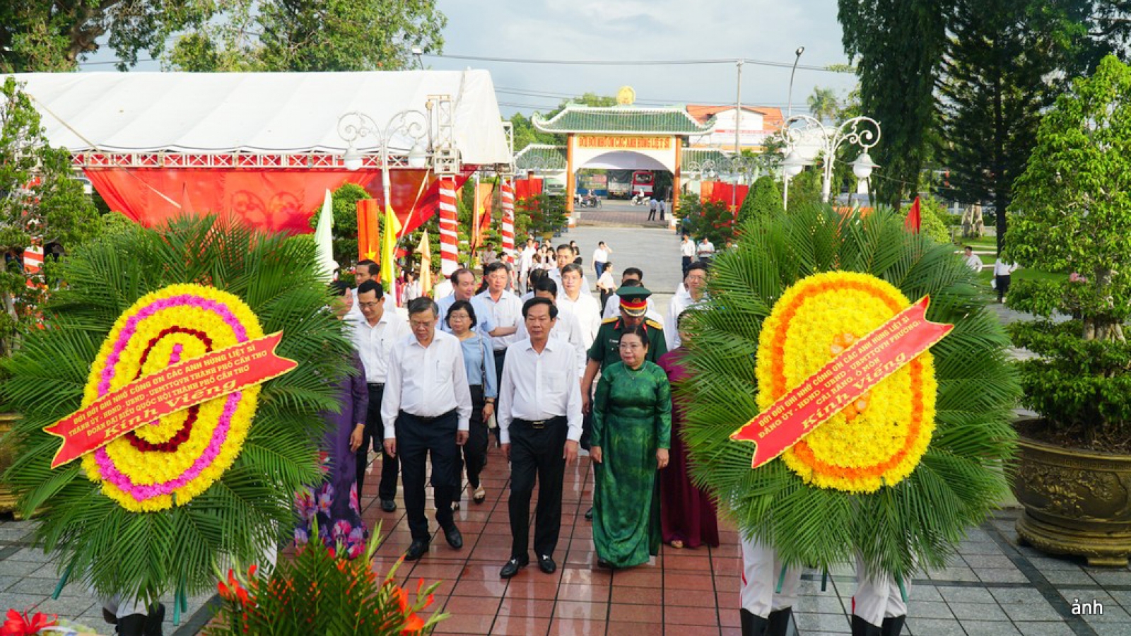Cần Thơ cải tạo, nâng cấp nghĩa trang liệt sĩ TP và nghĩa trang liệt sĩ Ô Môn