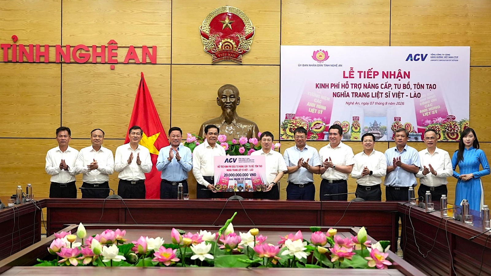 Nâng cấp, tôn tạo Nghĩa trang liệt sĩ Việt - Lào