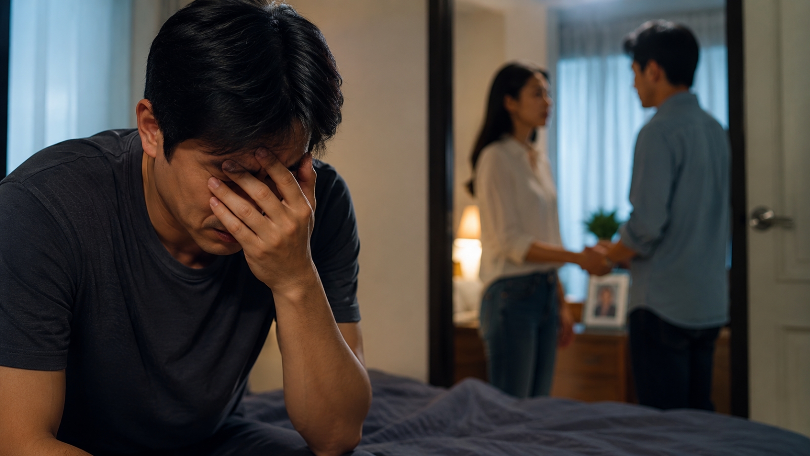 Vào viện chăm bố, vợ lại đem lòng yêu người đàn ông chăm người nhà cùng phòng