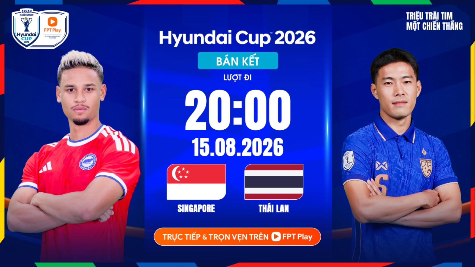 Nhận định Singapore - Thái Lan bán kết ASEAN Cup 2026: “Voi chiến” ra oai?