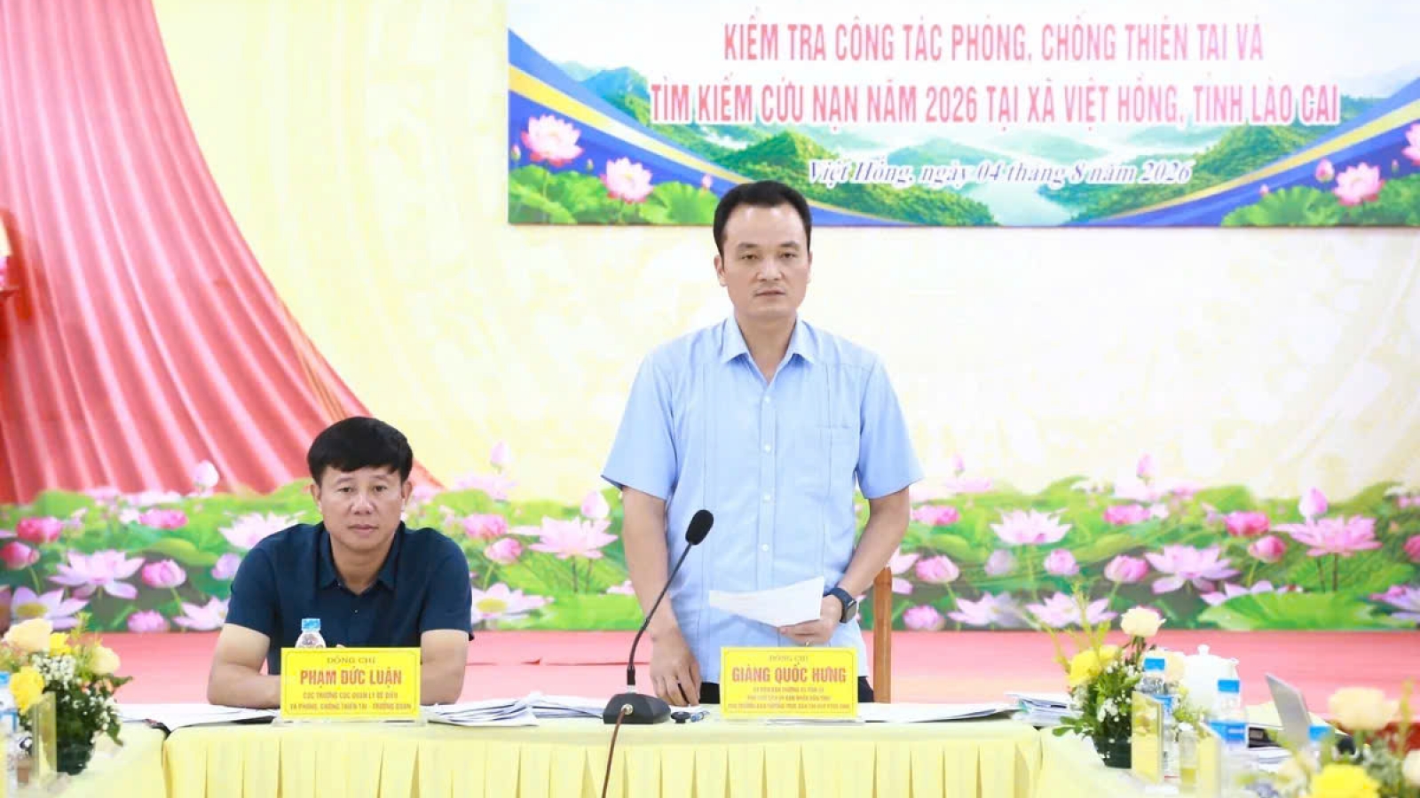 Lào Cai: Xây dựng kịch bản đến từng xã, thôn phòng chống lũ quét, sạt lở đất