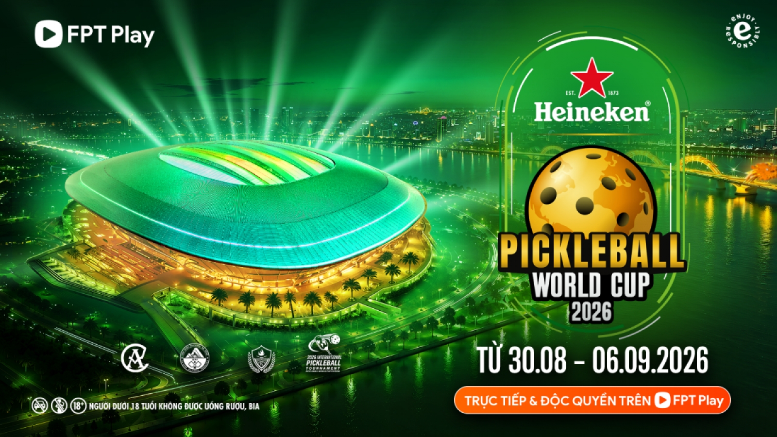 FPT Play độc quyền phát sóng Pickleball World Cup 2026