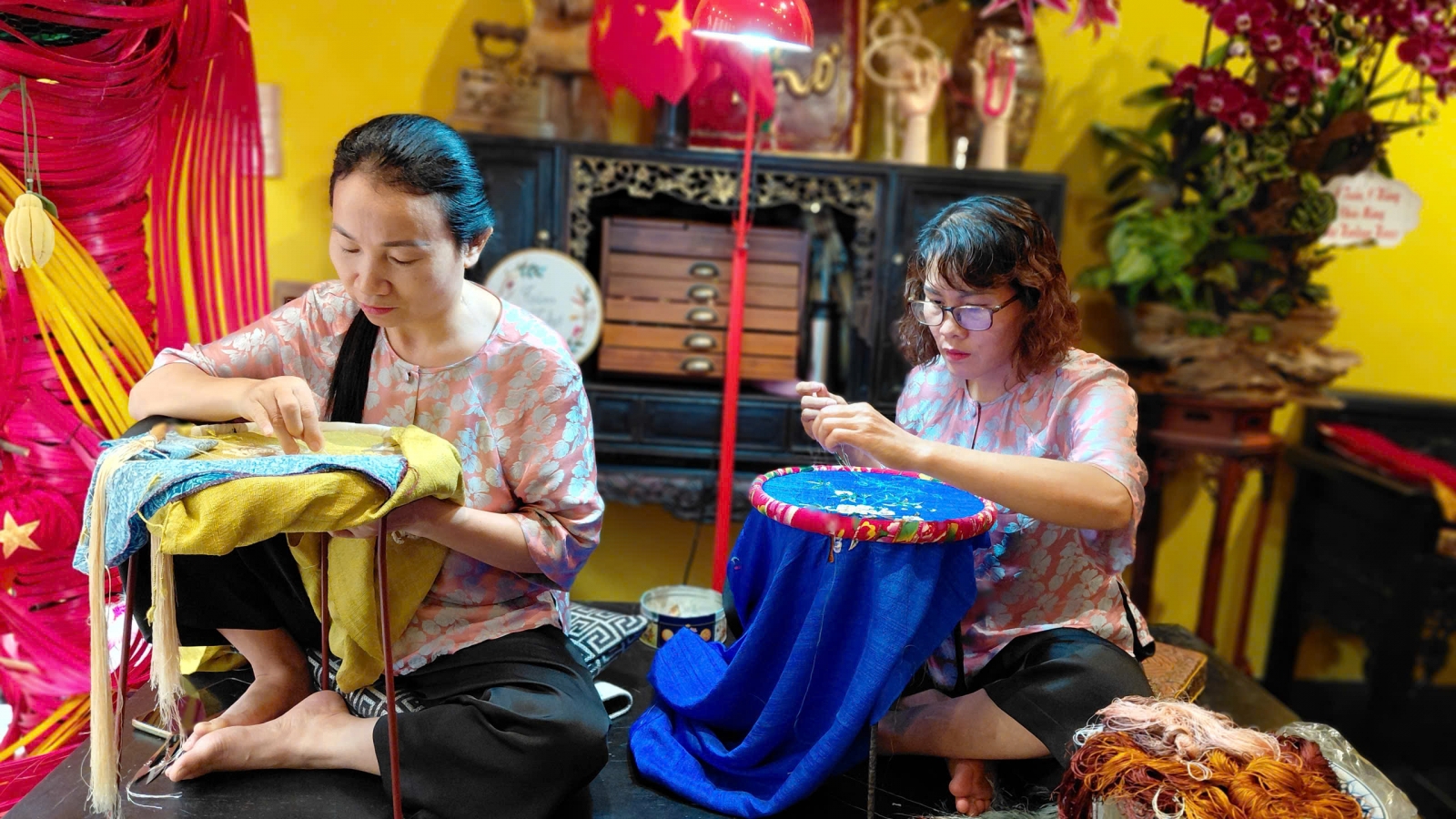 Sắc màu truyền thống giữa lòng Hà Nội dịp Quốc Khánh