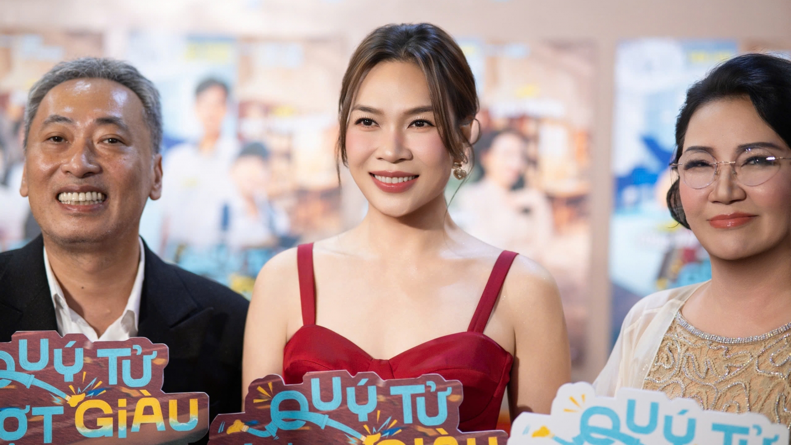Mỹ Tâm, Tăng Thanh Hà hội ngộ tại buổi ra mắt phim của Nguyễn Quang Dũng