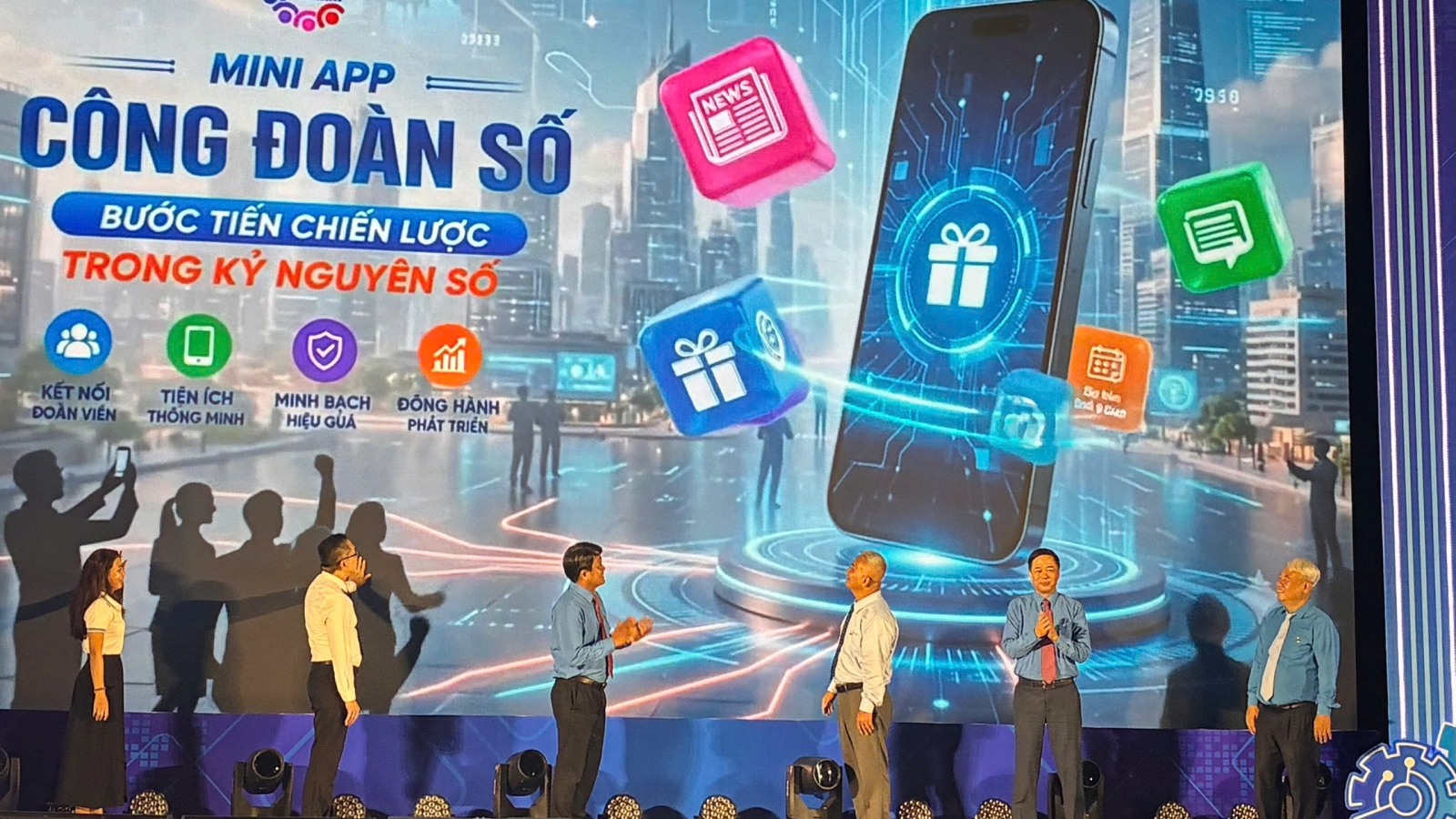 Đưa phúc lợi, chính sách công đoàn đến gần người lao động qua Mini App