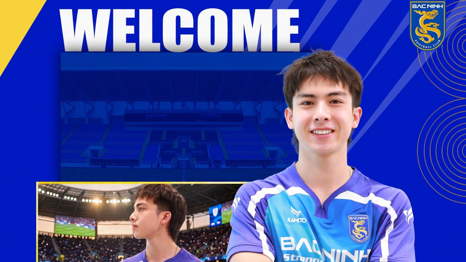 Chuyển nhượng V-League 2026/27 mới nhất: Bắc Ninh FC chiêu mộ tiền vệ Việt kiều