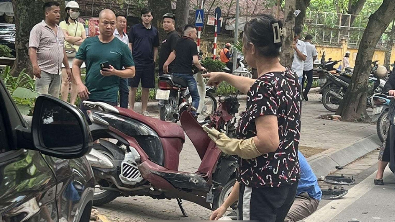 Vụ xe BMW đâm nữ sinh: Đại diện Công an thành phố Hà Nội thông tin