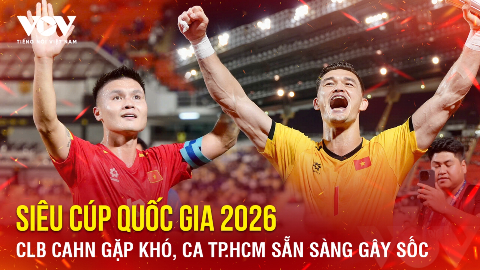 Tin bóng đá 29-8: CLB CAHN gặp khó, CA TP.HCM sẵn sàng gây sốc ở Siêu Cúp Quốc gia