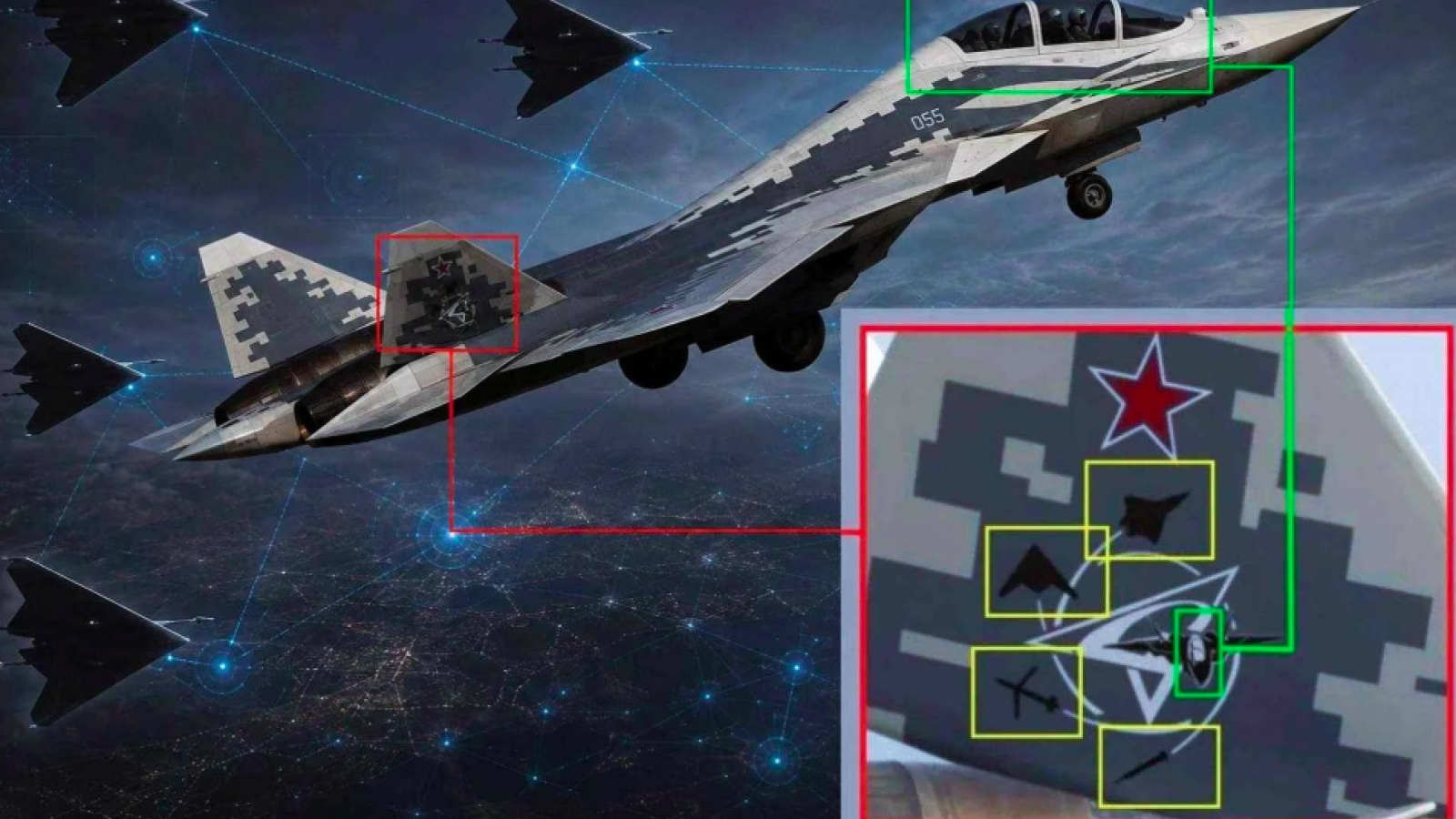 Su-57D tích hợp “bộ não” AI hé lộ bước nhảy vọt của tiêm kích Nga