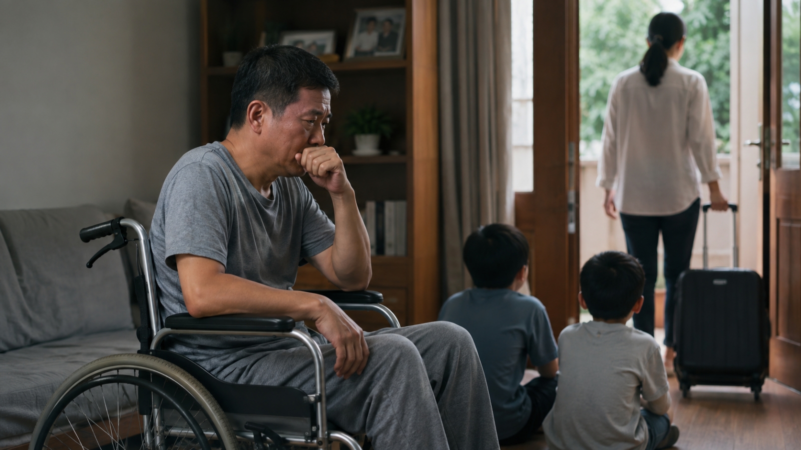 Vợ bỏ đi sau khi chồng bị tai biến, người đàn ông làm gì để giữ mái ấm?