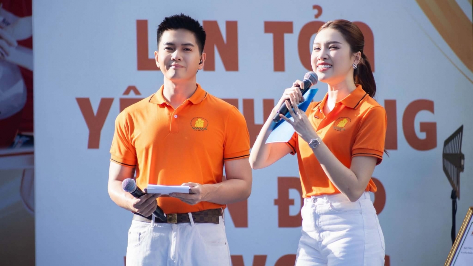 MC Thanh Thanh Huyền, Tấn Ngà lan tỏa thông điệp xoa dịu nỗi đau da cam