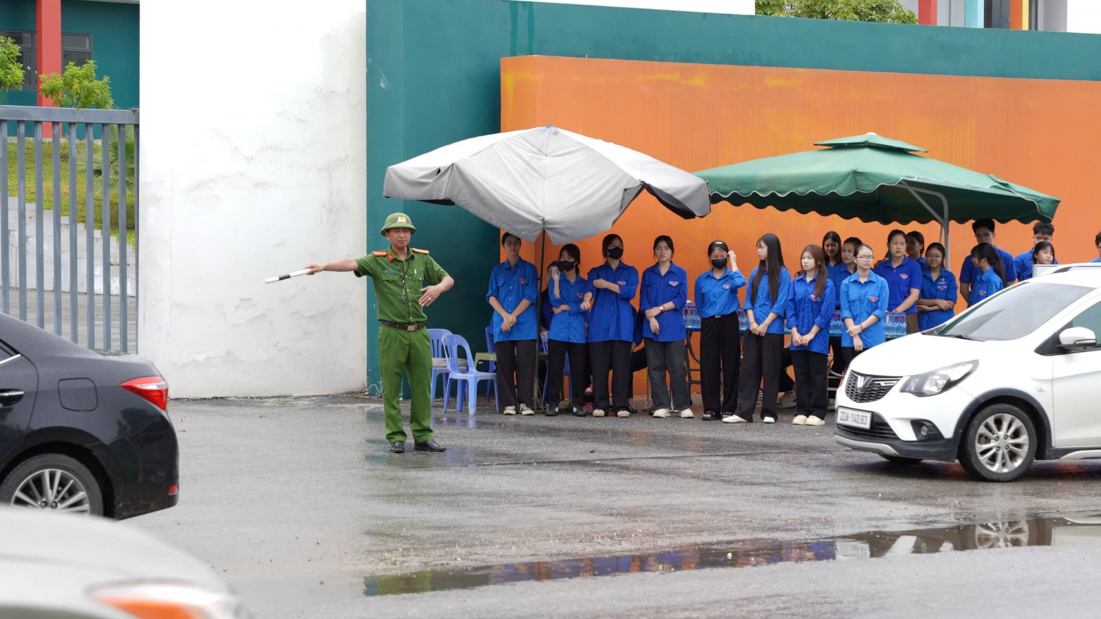 Thí sinh Chuyên Tuyên Quang bước vào môn thi Toán