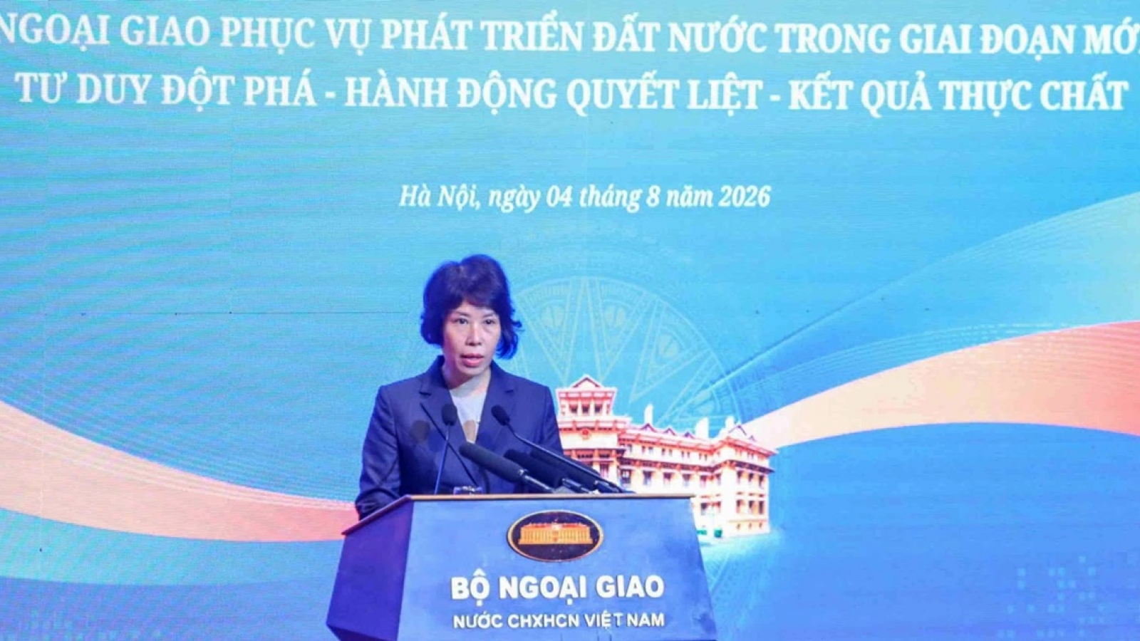 Ngoại giao kinh tế phải tạo dòng vốn, công nghệ và cơ hội phát triển