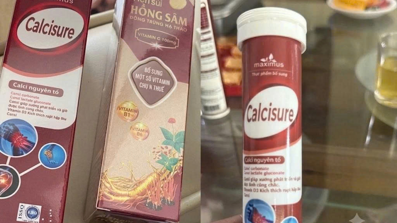 Khởi tố vụ án sản xuất, buôn bán thực phẩm bổ sung Calsisure giả