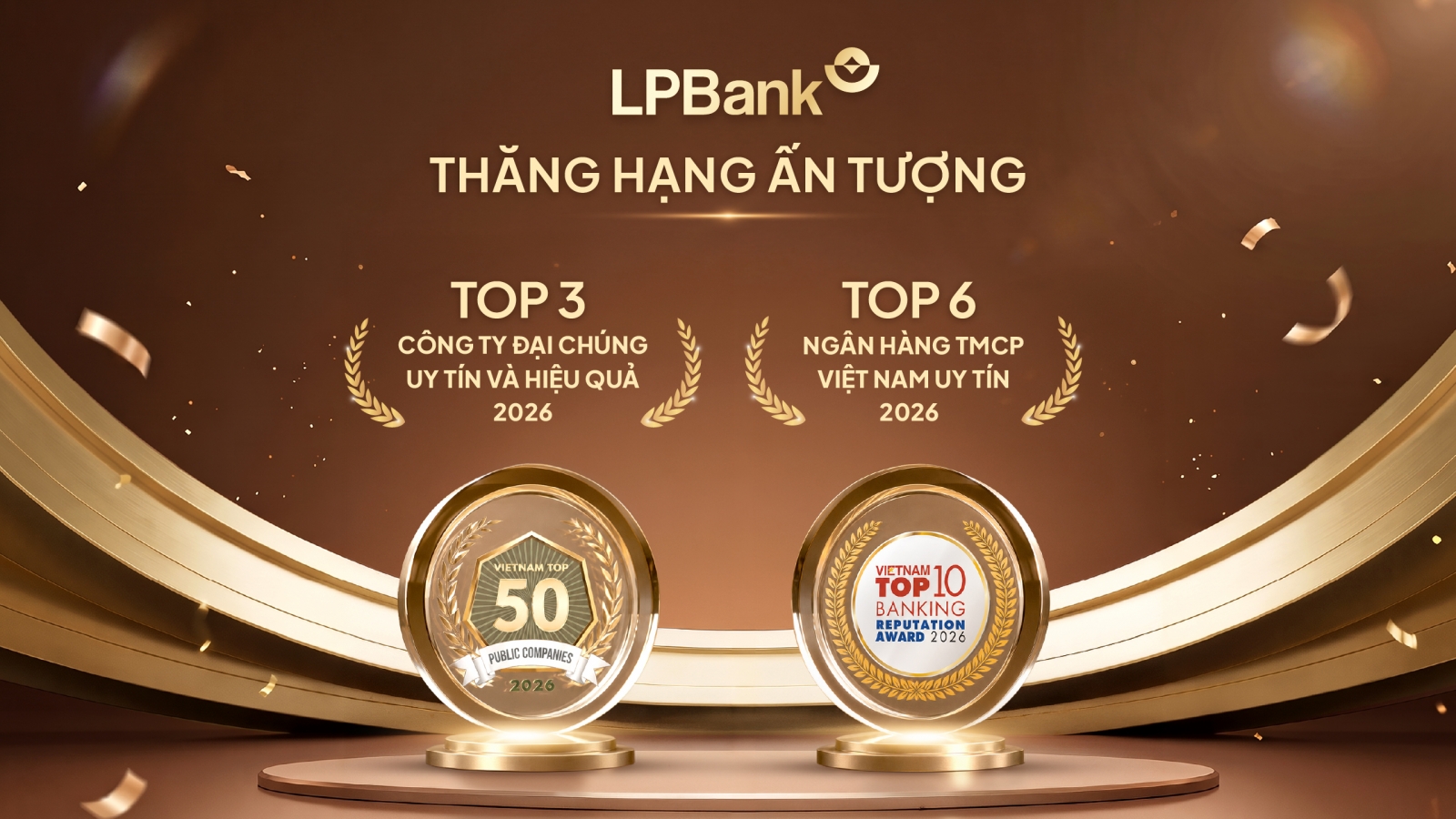 LPBank lập cú đúp thăng hạng, khẳng định vị thế ngân hàng tư nhân hàng đầu