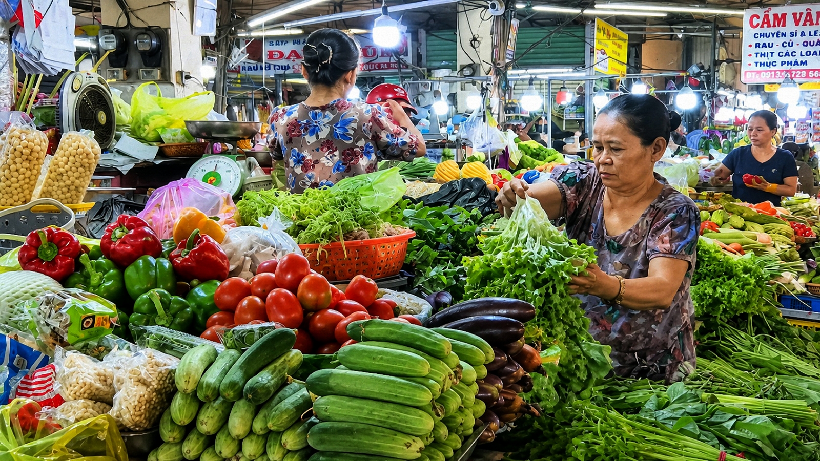 Vĩnh Long đẩy mạnh hiện đại hóa chợ truyền thống