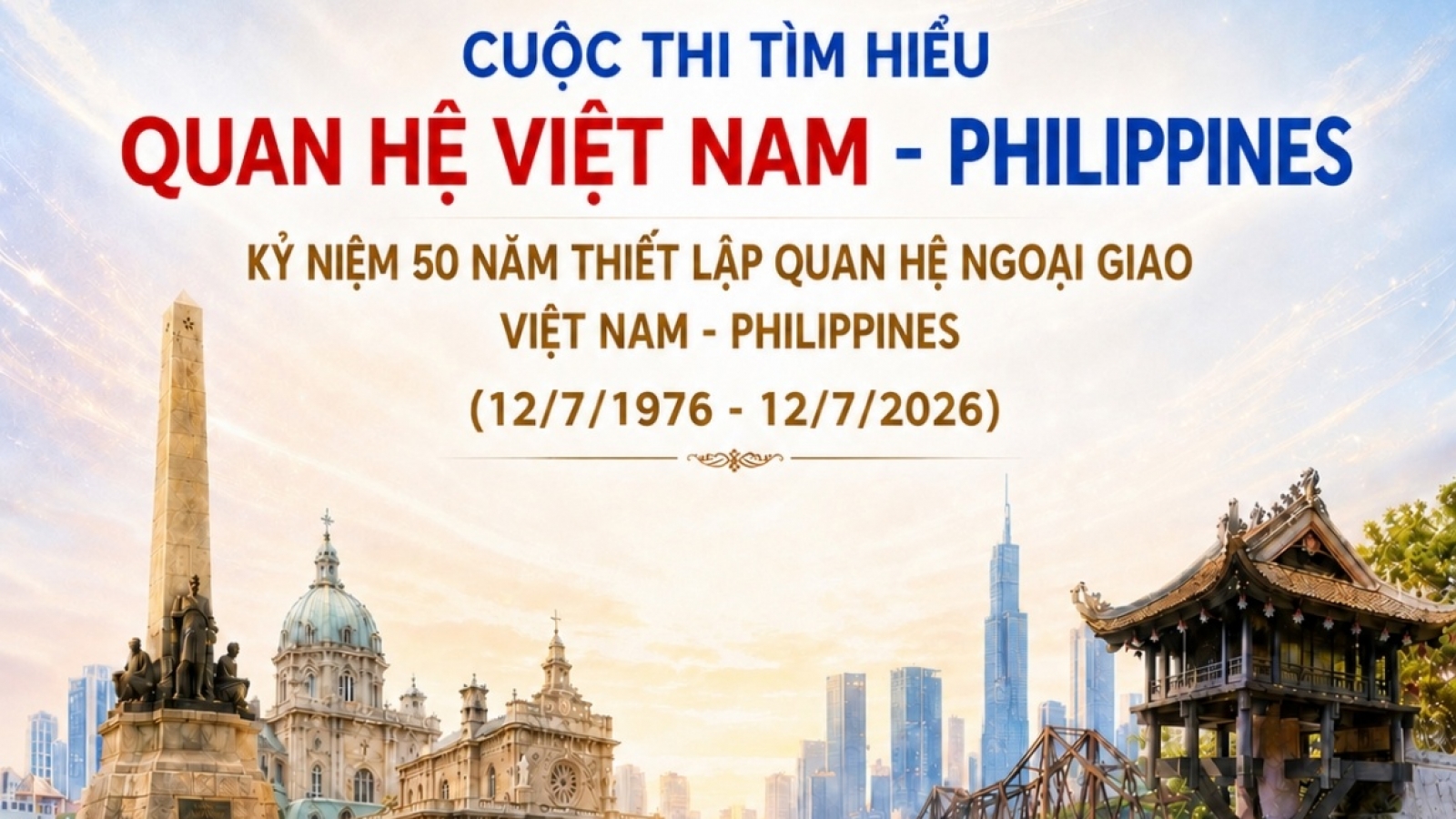 Công bố kết quả cuộc thi tìm hiểu quan hệ Việt Nam - Philippines