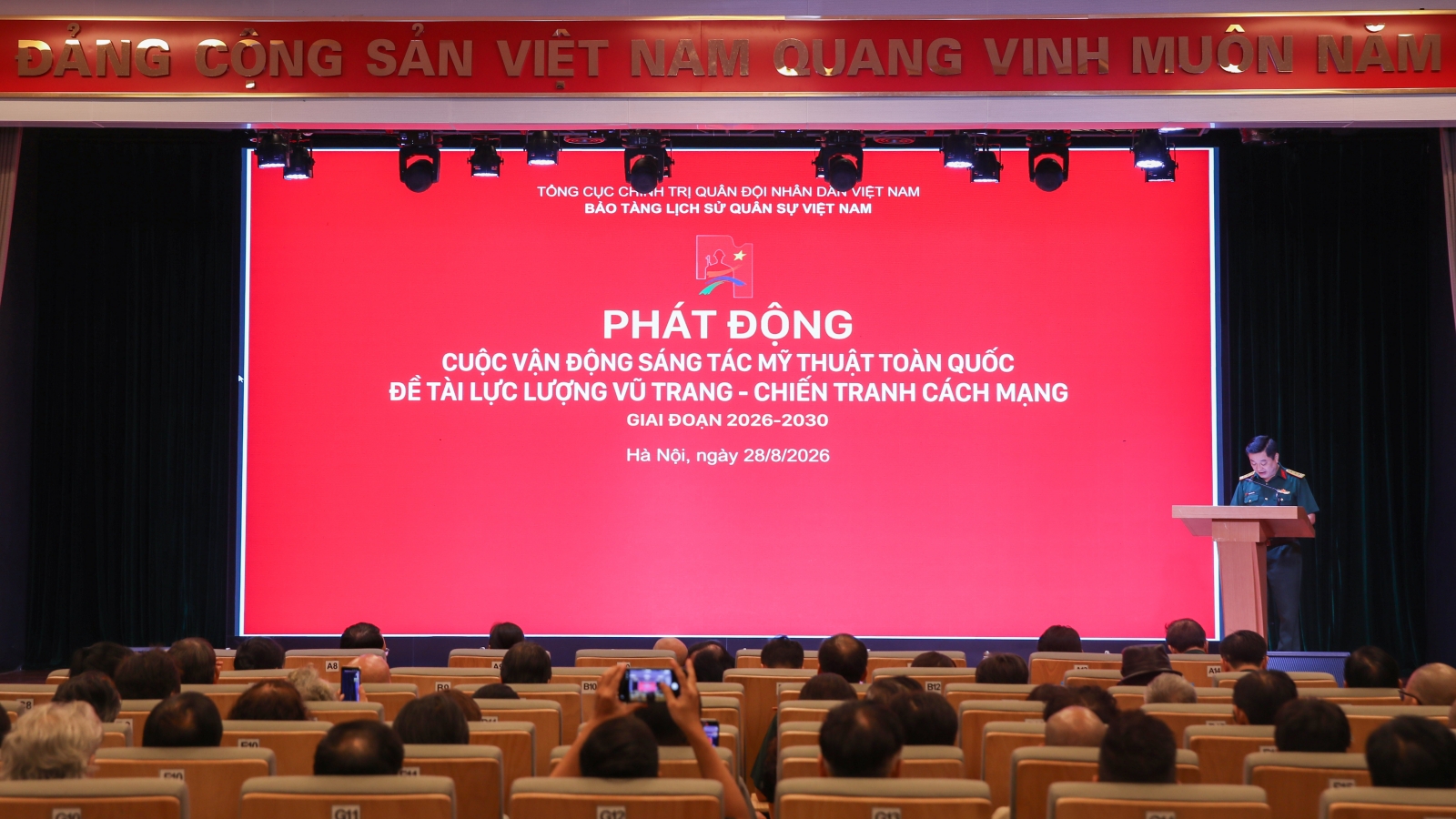 Lan tỏa hào khí Cách mạng tháng Tám qua sáng tác mỹ thuật về "Bộ đội Cụ Hồ"