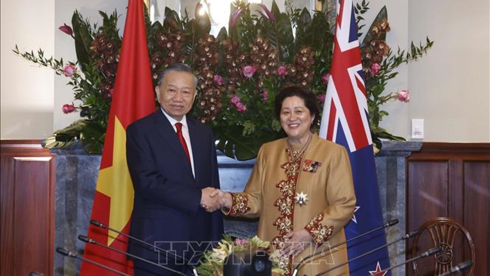 Tổng Bí thư, Chủ tịch nước Tô Lâm hội kiến Toàn quyền New Zealand Dame Cindy Kiro