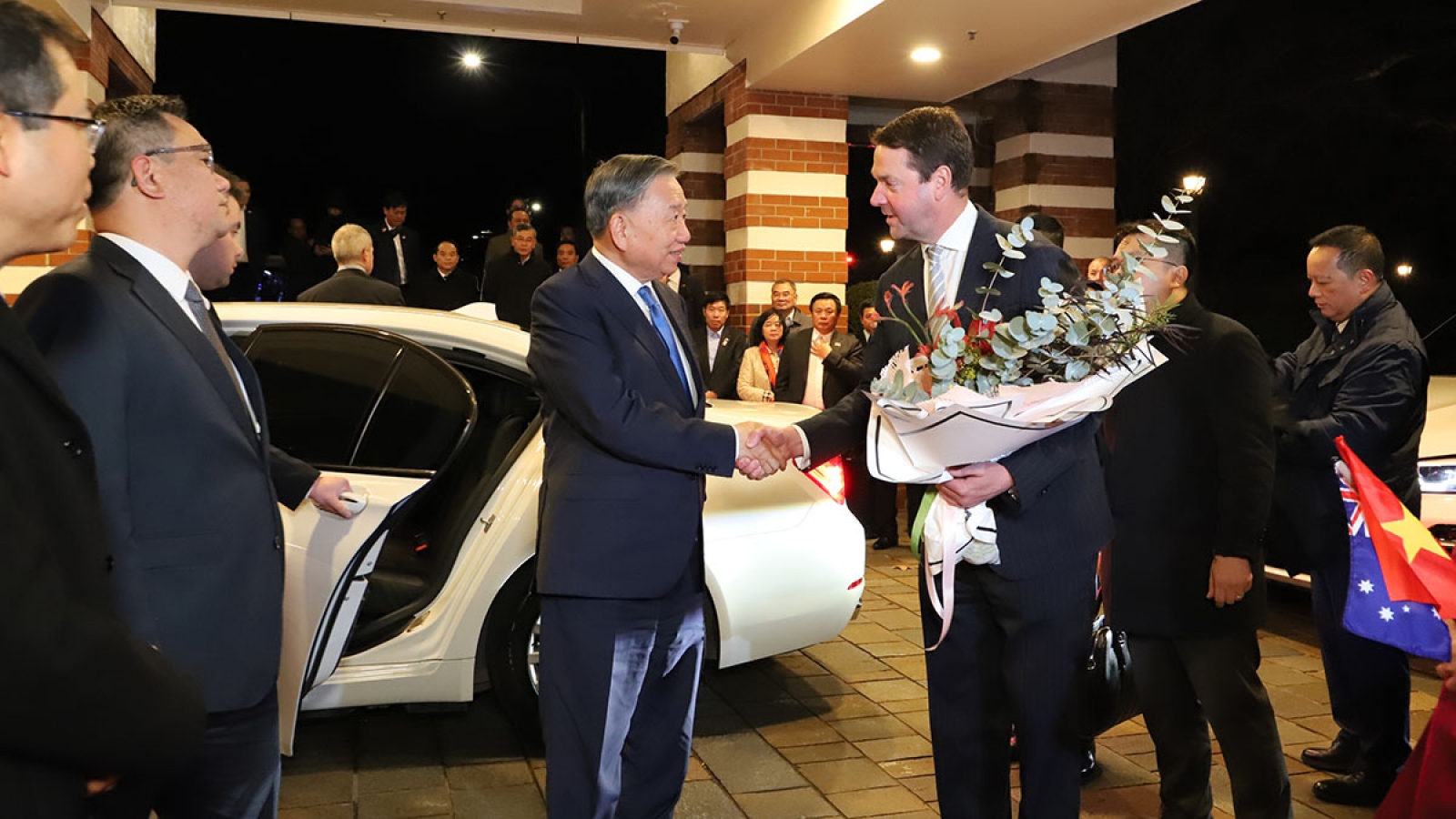 Tổng Bí thư, Chủ tịch nước Tô Lâm đến thủ đô Canberra, Australia