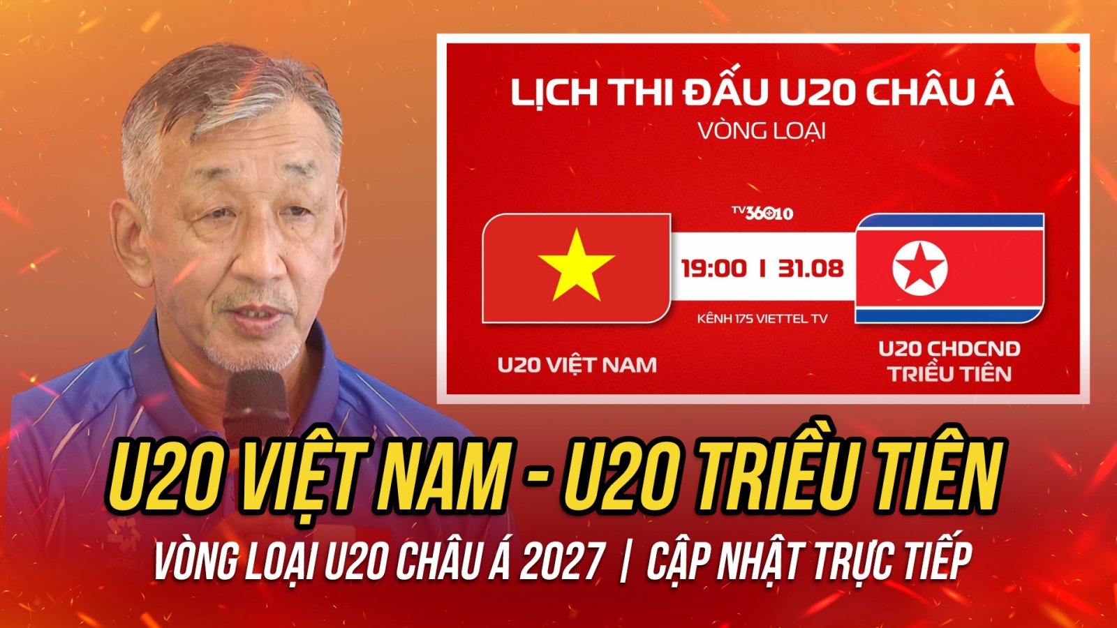 Trực tiếp U20 Việt Nam - U20 Triều Tiên: Quyết tâm giành 3 điểm