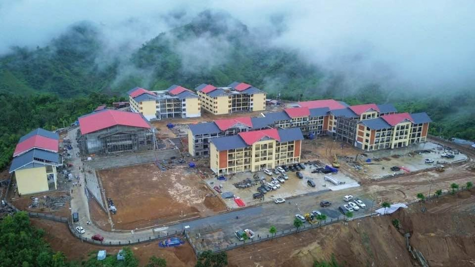 Chạy đua hoàn thành 4 trường nội trú biên giới Lào Cai trước thềm năm học mới