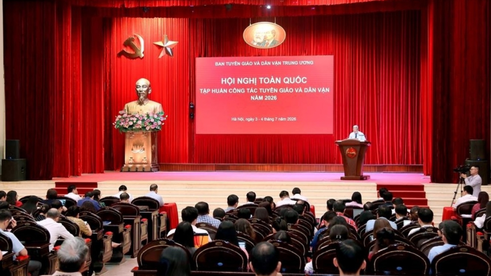 Ban Tuyên giáo và Dân vận Trung ương đổi tên từ 1/8