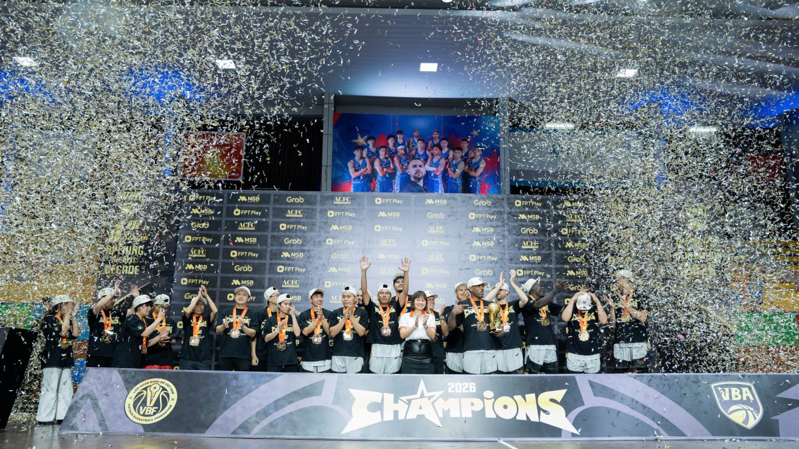 Kết quả bóng rổ mới nhất: Saigon Heat vô địch VBA 2026
