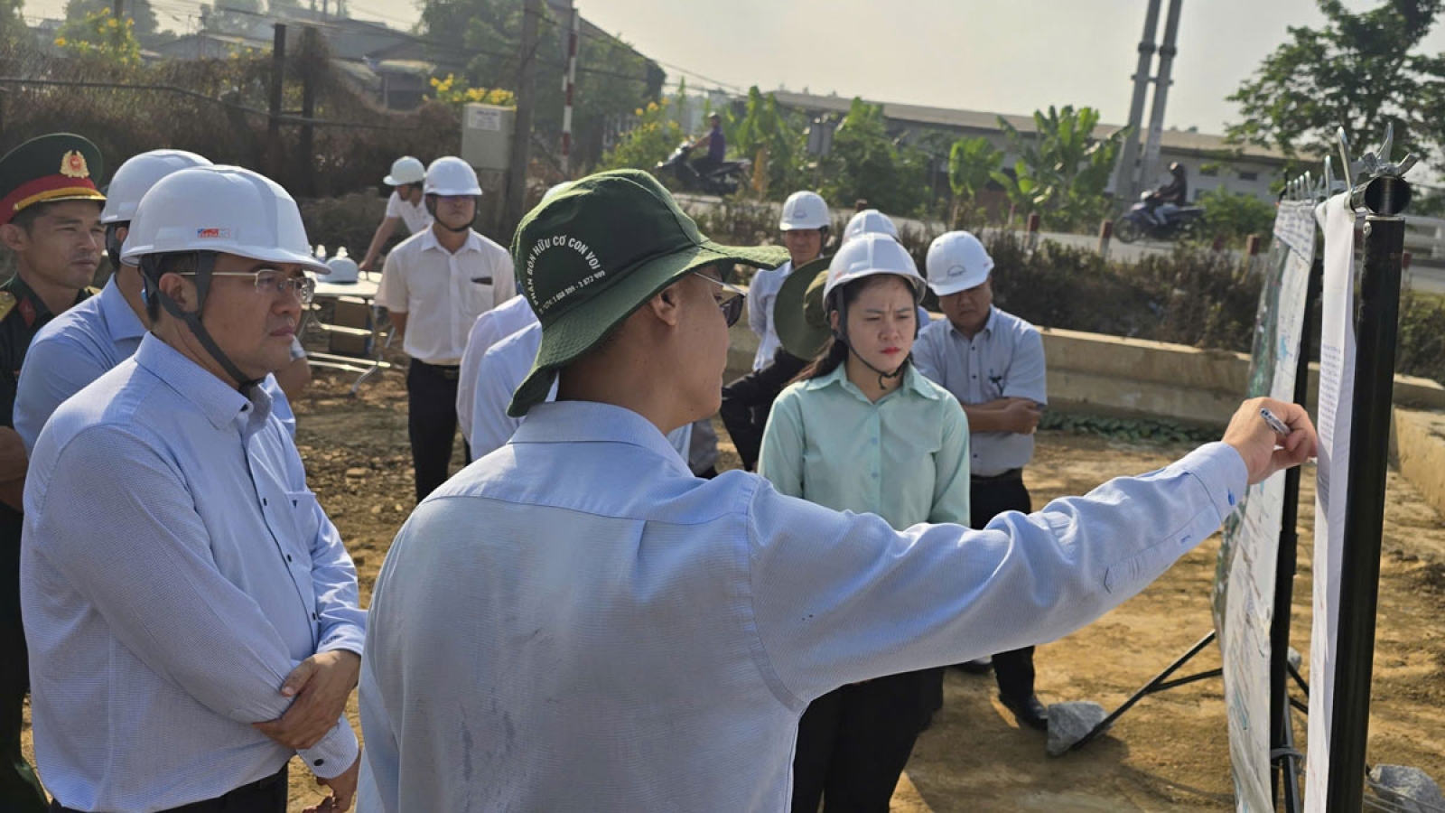 Phường Tân Khánh dồn lực gỡ "nút thắt" mặt bằng dự án thoát nước suối Cái