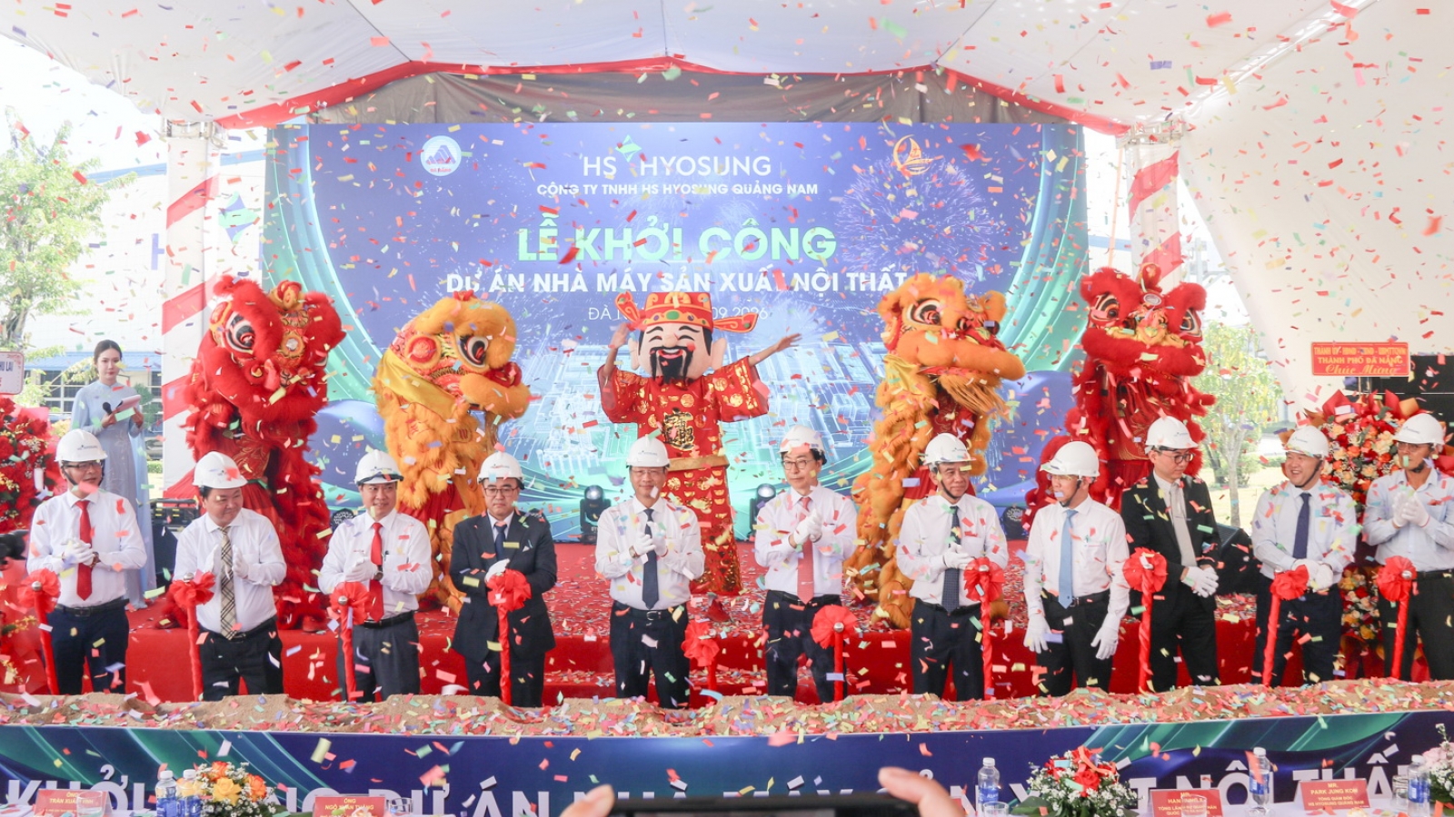 Khởi công dự án Nhà máy sản xuất sợi BCF và thảm các loại