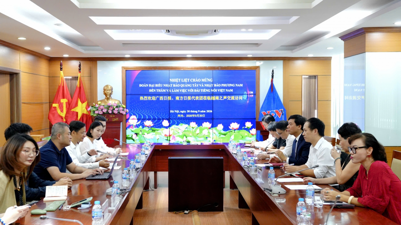 VOV tăng cường hợp tác truyền thông với cơ quan báo chí Trung Quốc