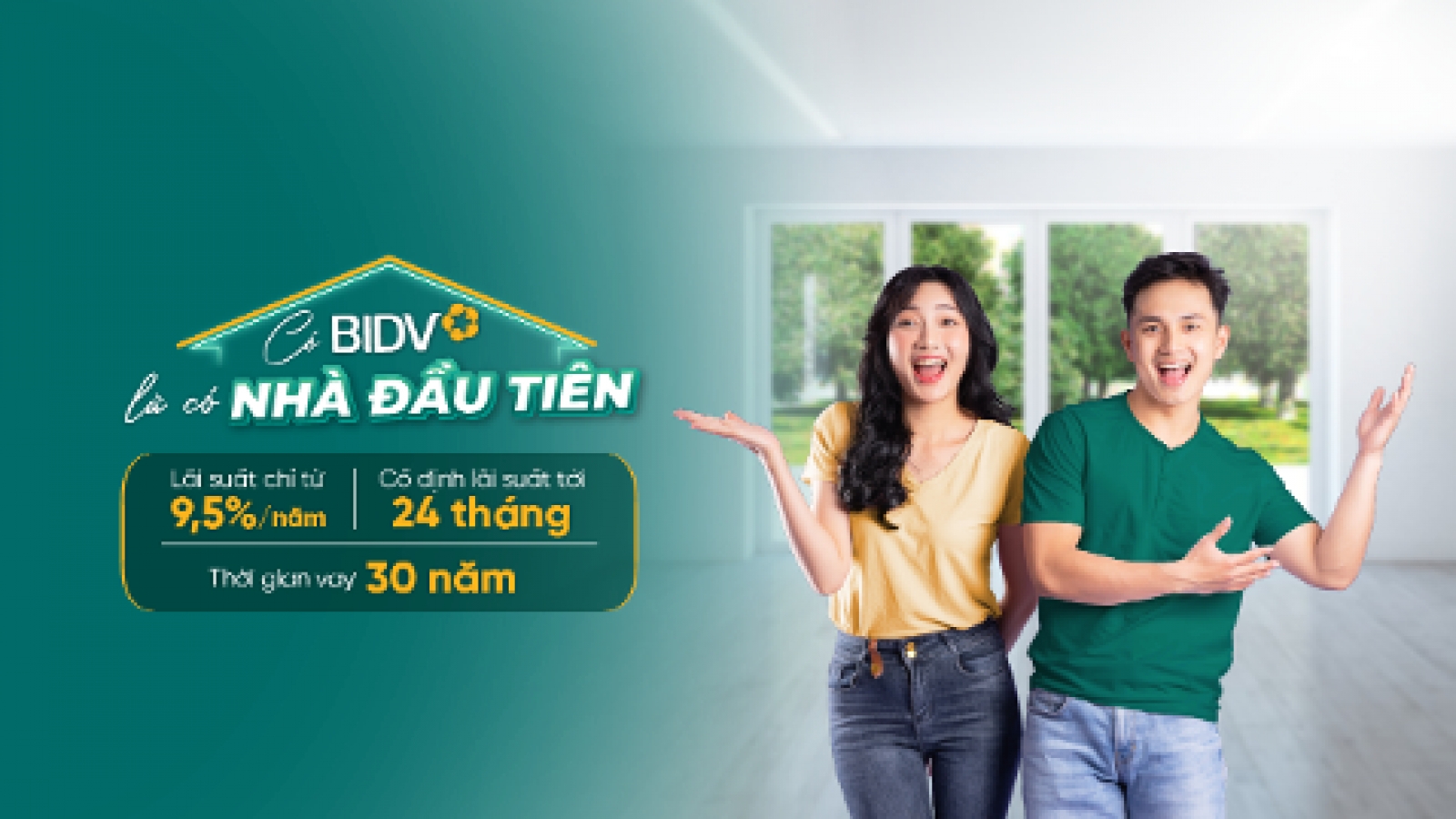 BIDV triển khai gói vay ưu đãi tiếp sức nhu cầu an cư đích thực