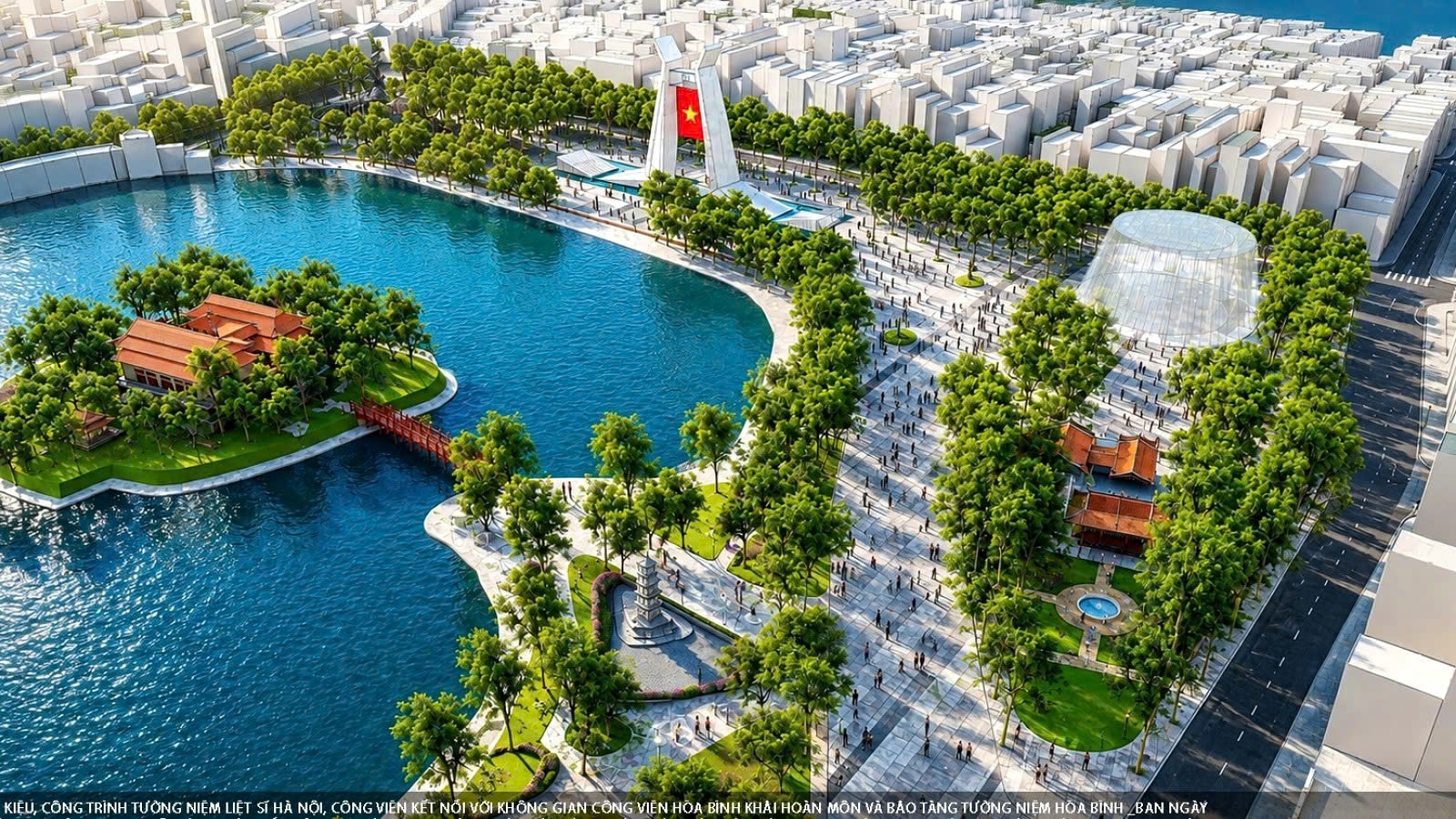 What Hoan Kiem Lake area could look like after the proposed revamp