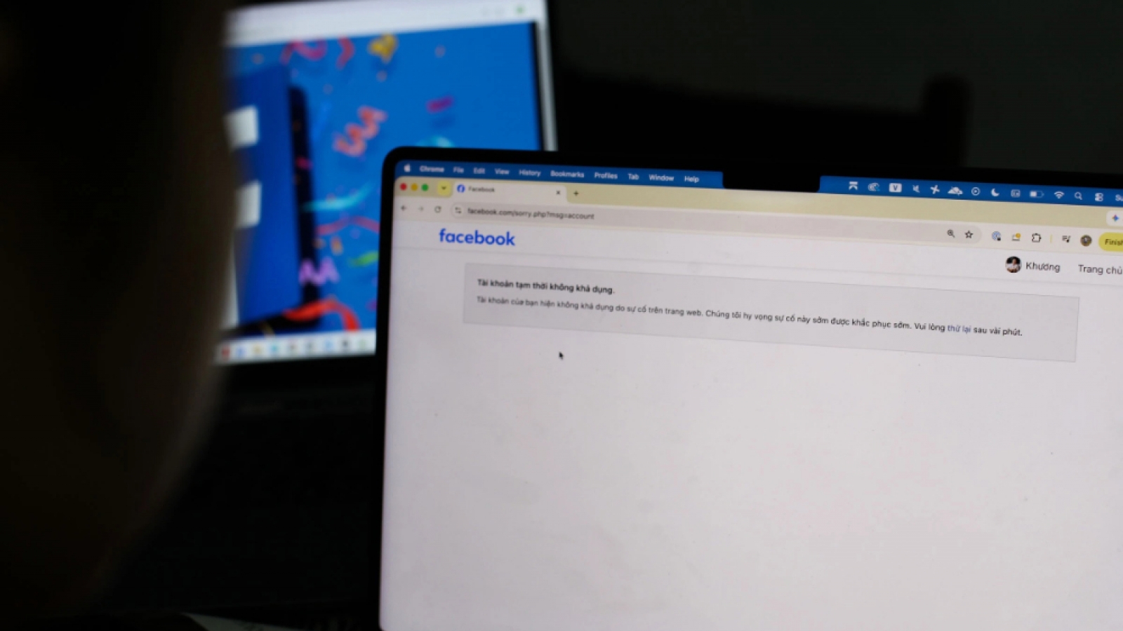 Facebook gặp sự cố không thể truy cập
