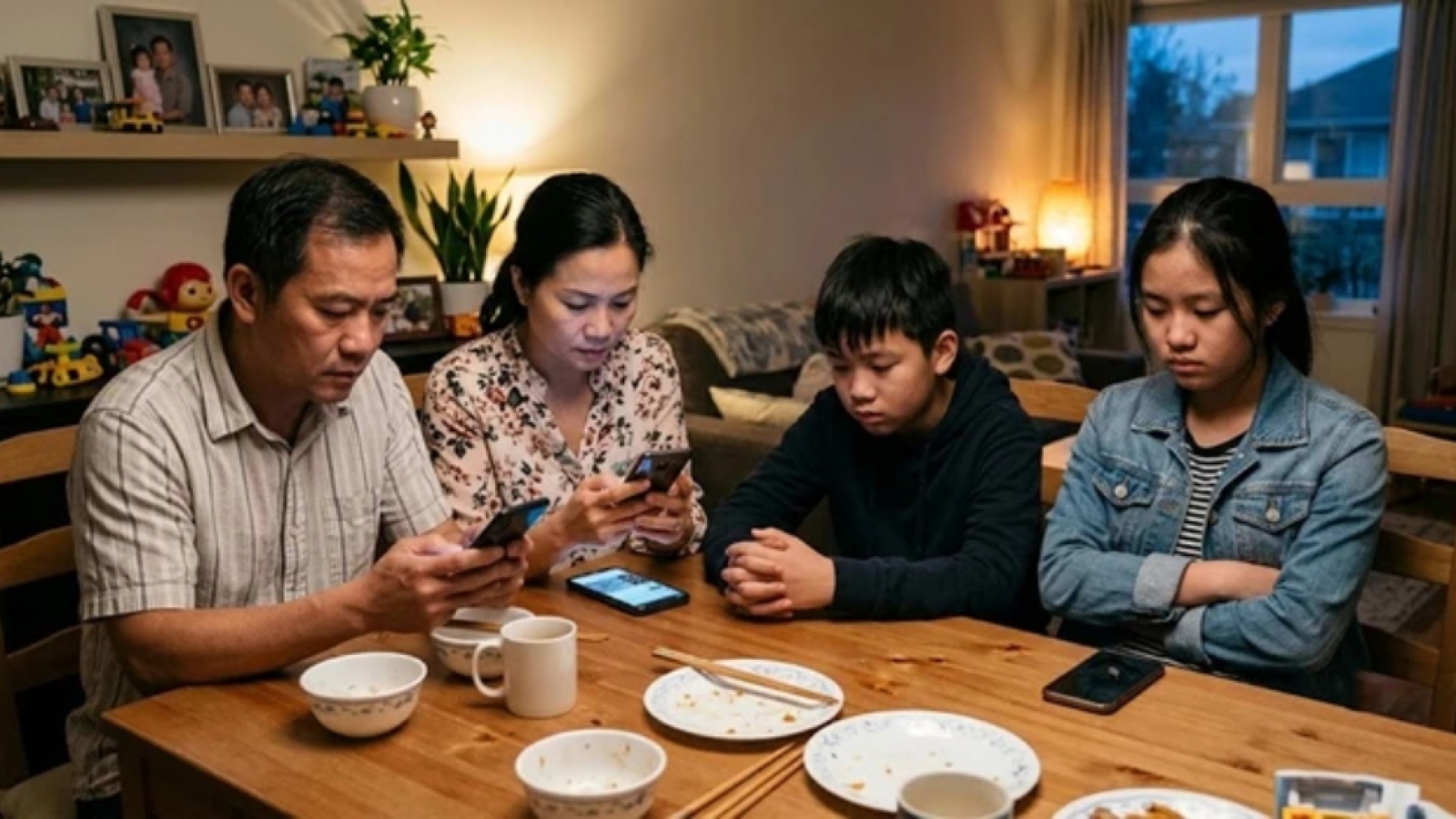 Nhiều phụ huynh đang khiến con tổn thương vì điện thoại