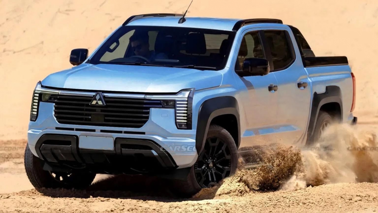 Mitsubishi Triton sắp được nâng cấp, nhiều chi tiết lấy cảm hừng từ Pajero