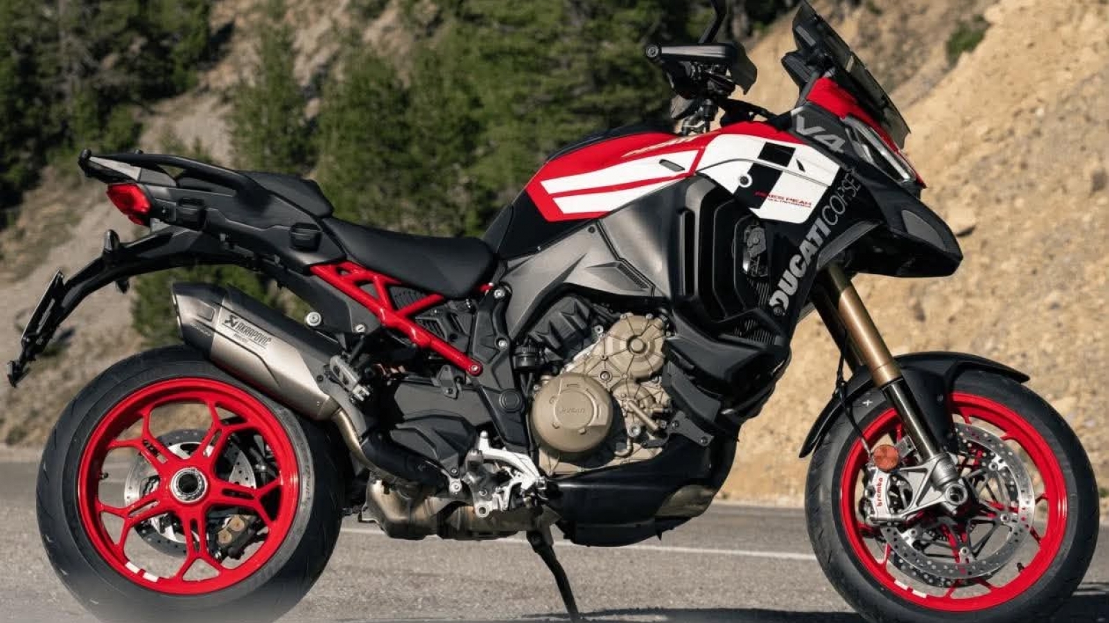Chi tiết Ducati Multistrada V4 Pikes Peak 2027 mang phong cách MotoGP