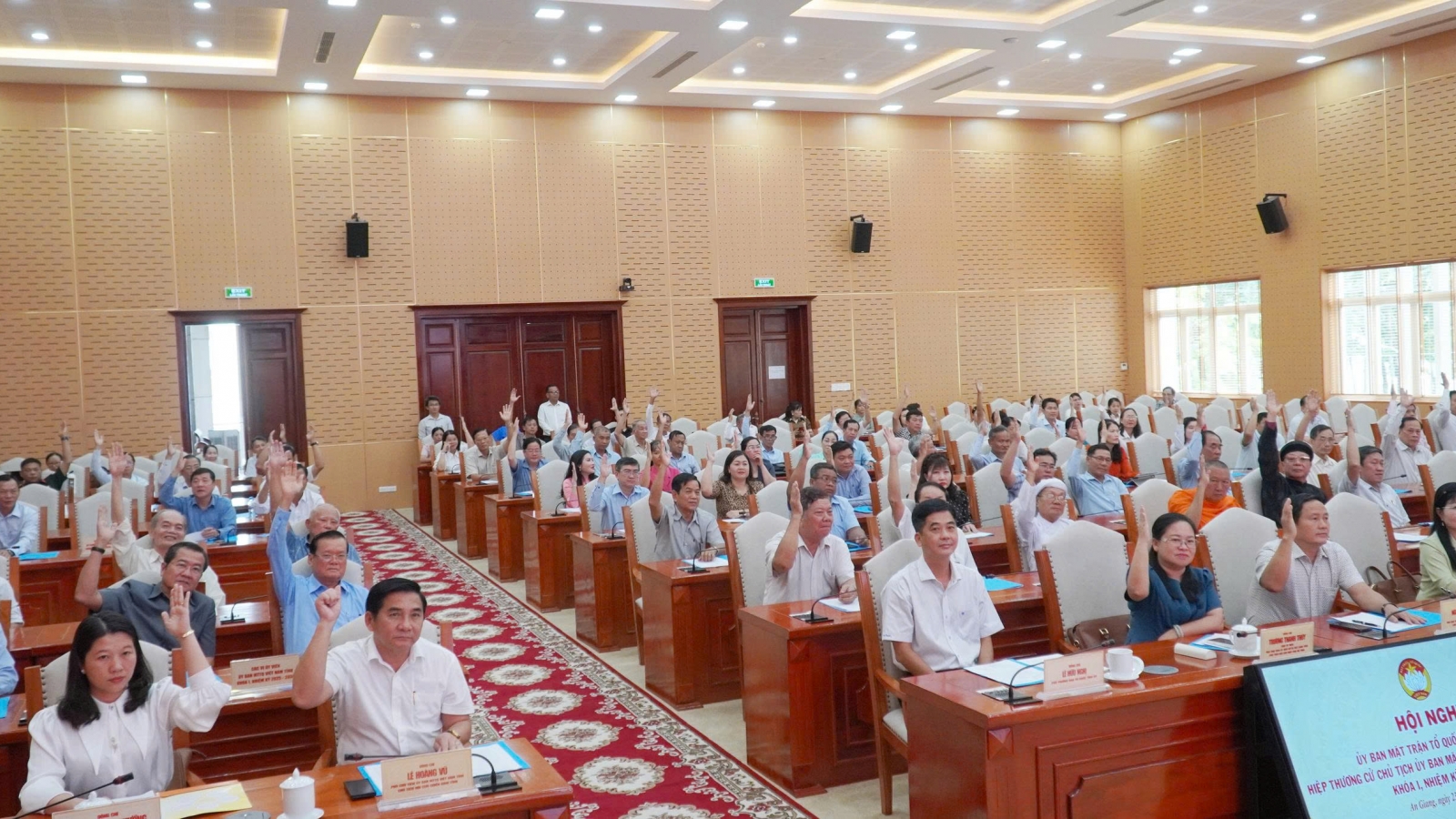 Ông Lâm Minh Thành giữ chức Chủ tịch Ủy ban MTTQ Việt Nam tỉnh An Giang
