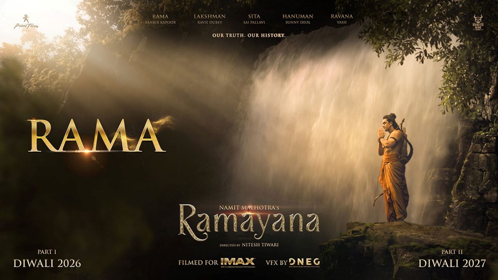“Bom tấn” Sử thi Ramayana lớn nhất lịch sử Ấn Độ chính thức lên màn ảnh rộng