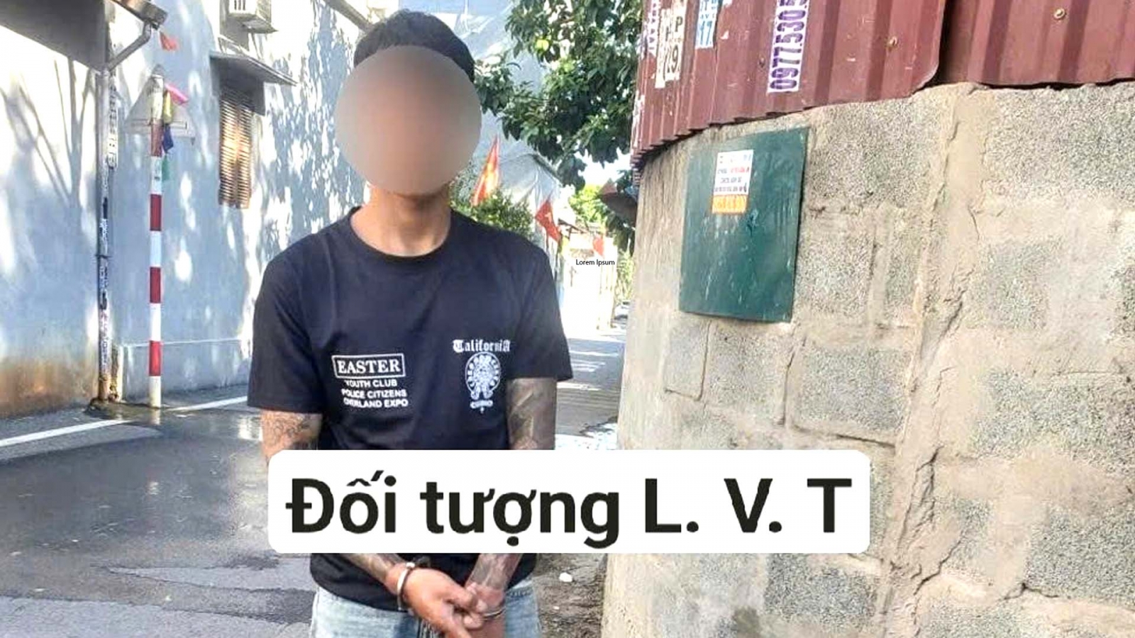 Bắt đối tượng dùng dao cướp tài sản tại siêu thị