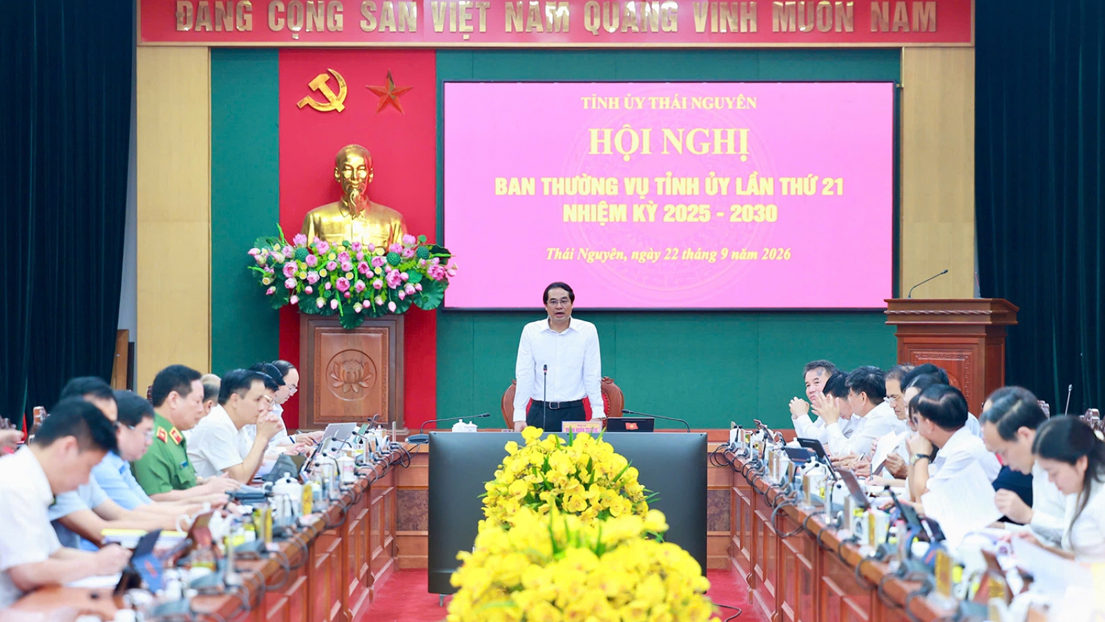 Bí thư Thái Nguyên yêu cầu đánh giá cán bộ theo KPI