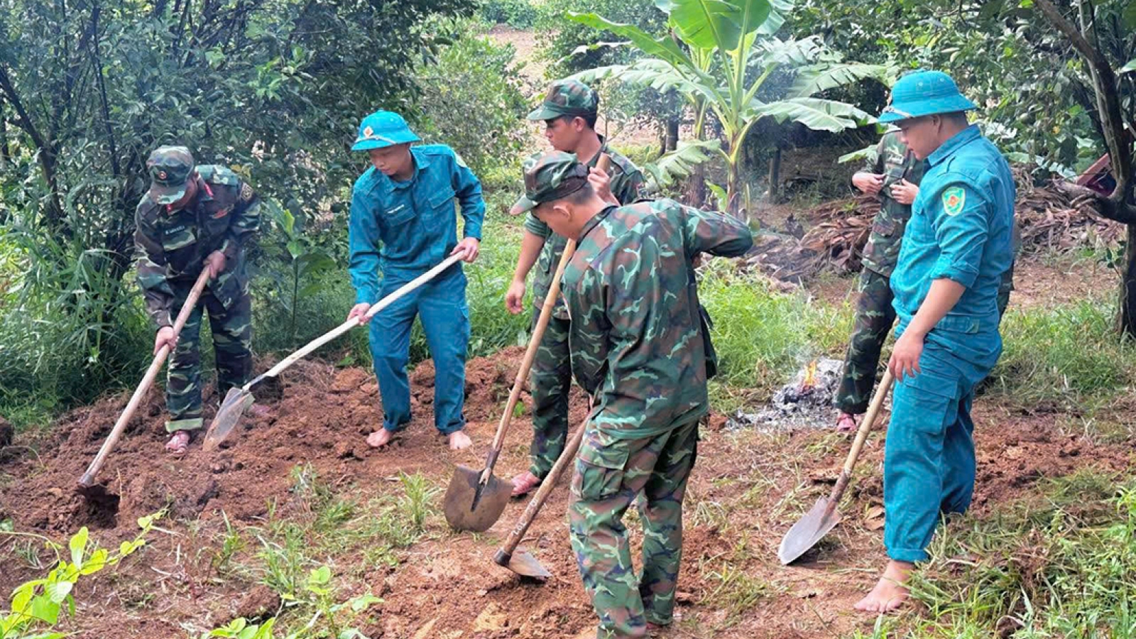 Đà Nẵng: Phát hiện 2 hài cốt liệt sĩ tại xã Nông Sơn