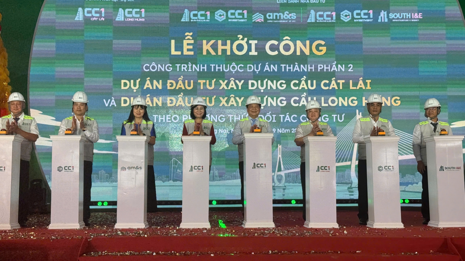 Khởi công cầu Cát Lái và cầu Long Hưng nối Đồng Nai với TP.HCM