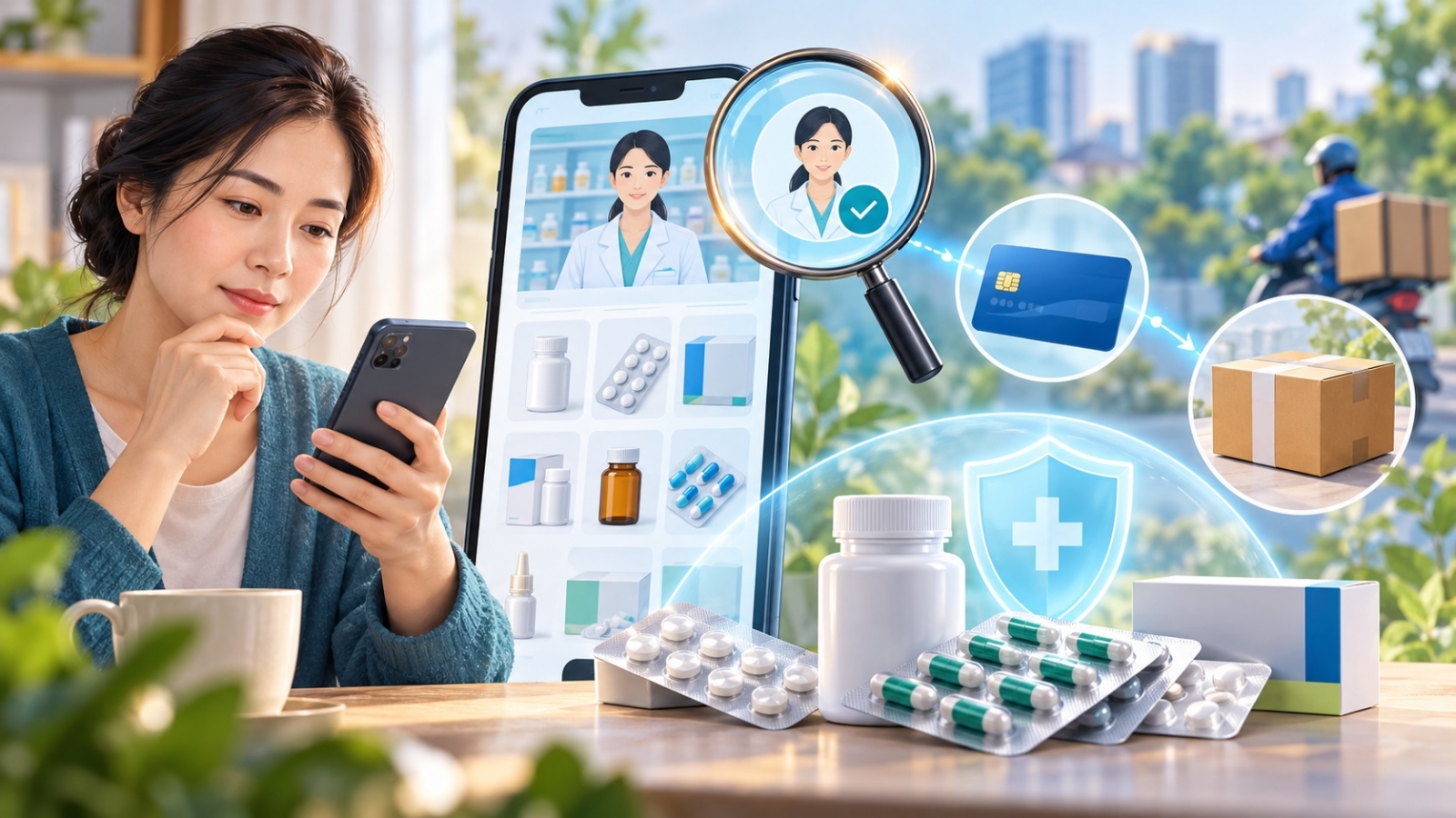 Phải truy được người bán, lần được giao dịch thuốc chữa bệnh online