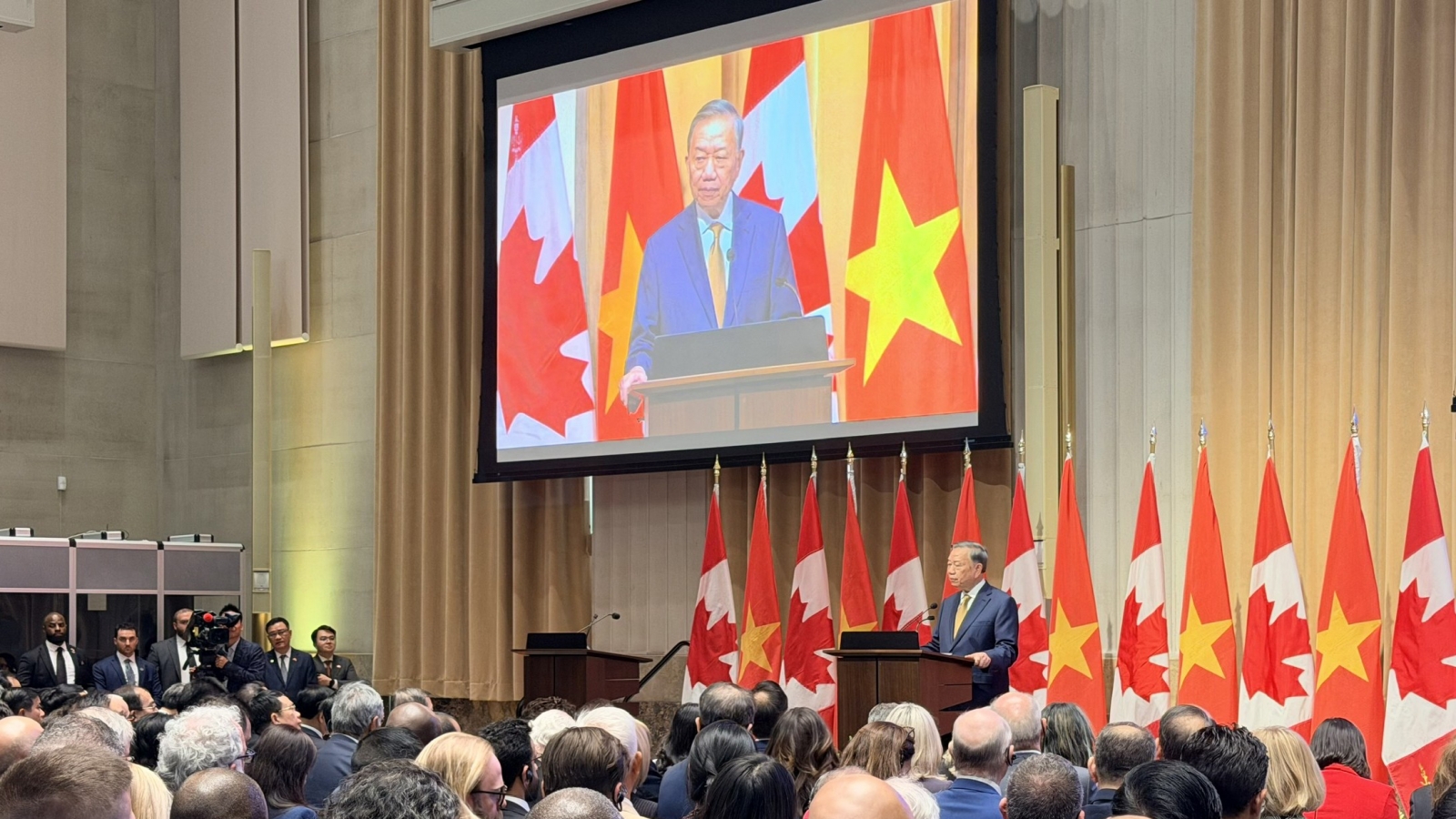 Phát biểu chính sách của Tổng Bí thư, Chủ tịch nước Tô Lâm tại Nghị viện Canada
