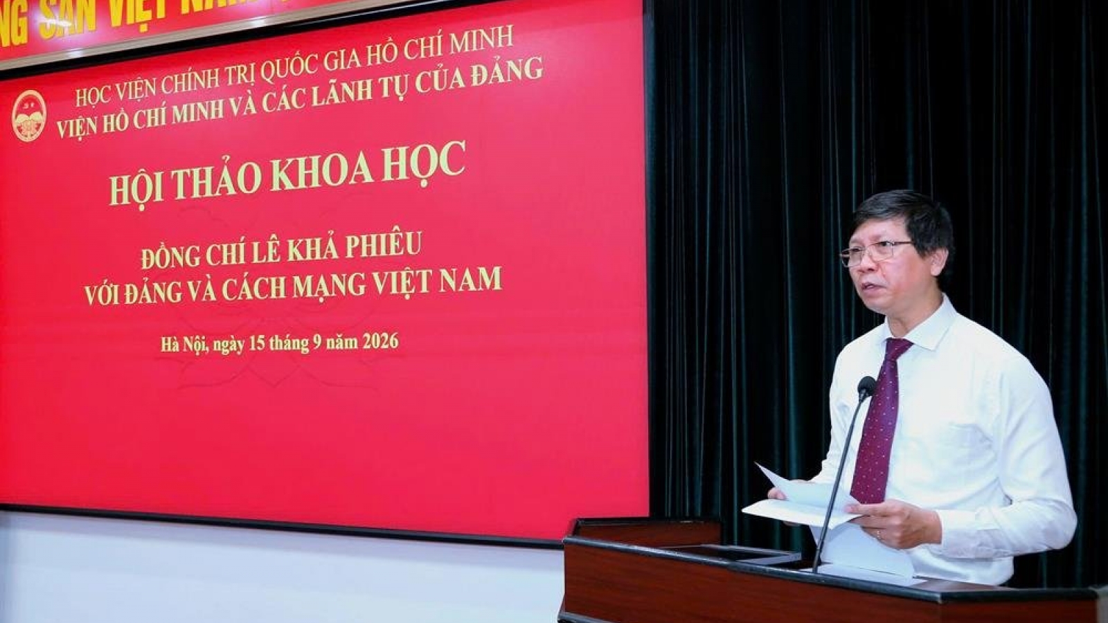 Đồng chí Lê Khả Phiêu - Một đời tận tụy vì Đảng, vì nước, vì dân