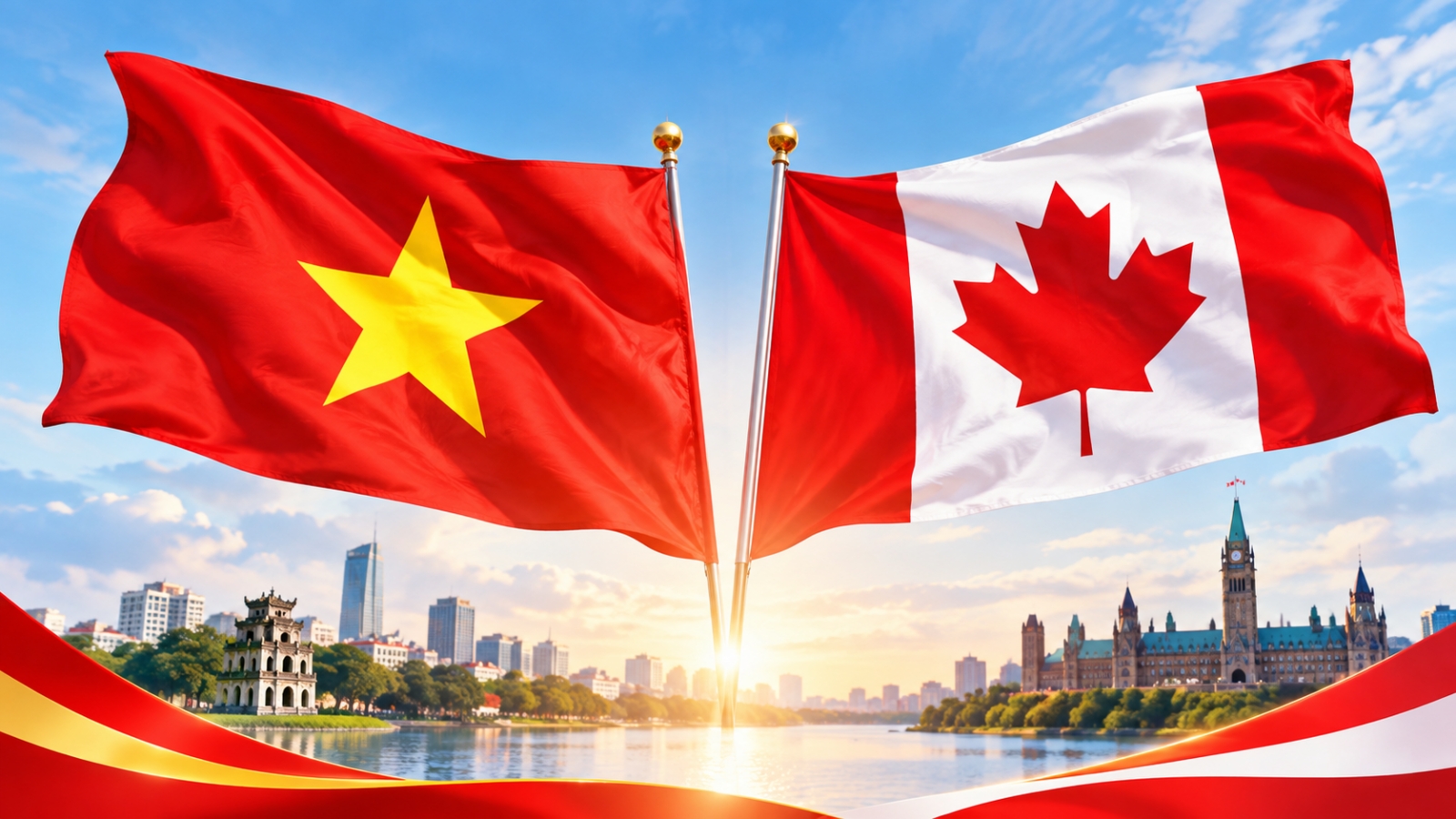 Dấu mốc quan hệ Đối tác toàn diện Việt Nam - Canada