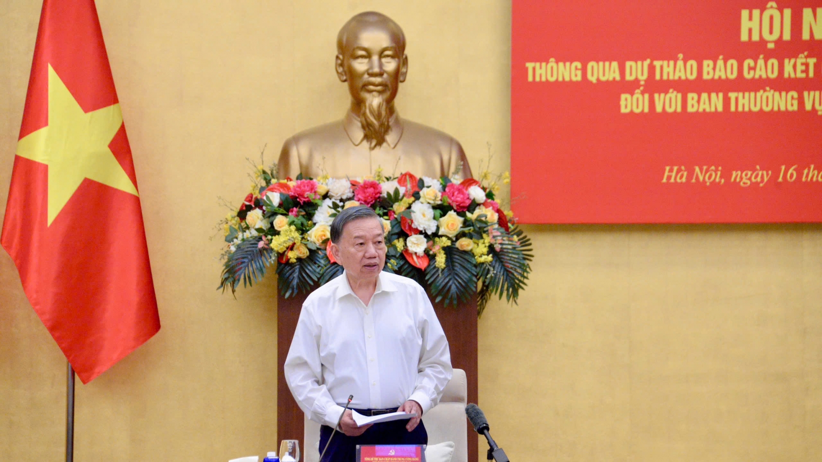 Hội nghị thông qua kết quả kiểm tra, giám sát đối với Ban Thường vụ Đảng ủy Quốc hội