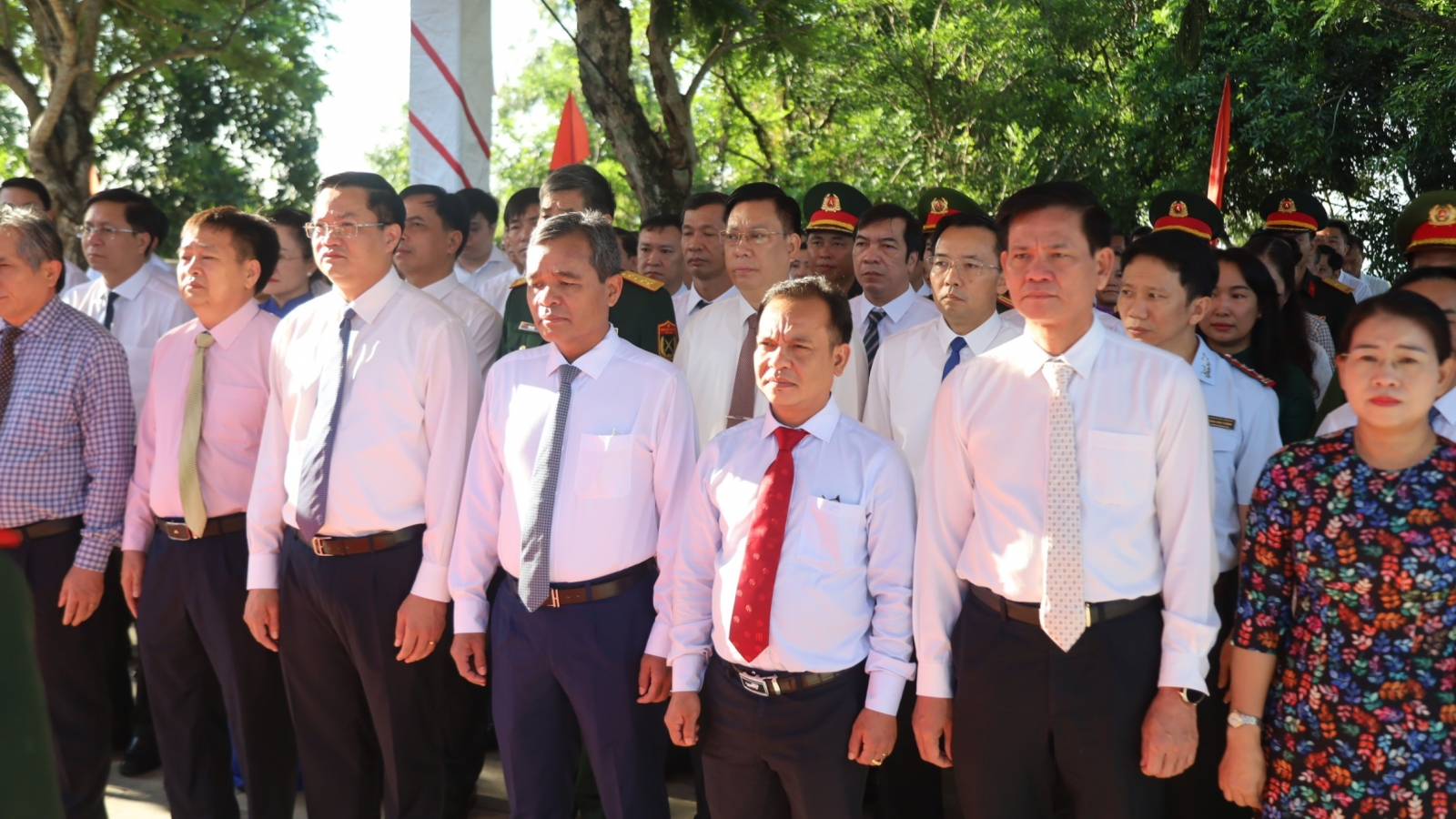 Lễ dâng hoa, dâng hương kỷ niệm 150 năm Ngày sinh cụ Huỳnh Thúc Kháng